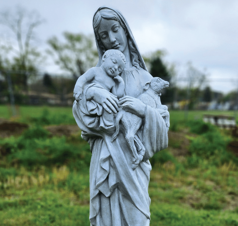 mary statue